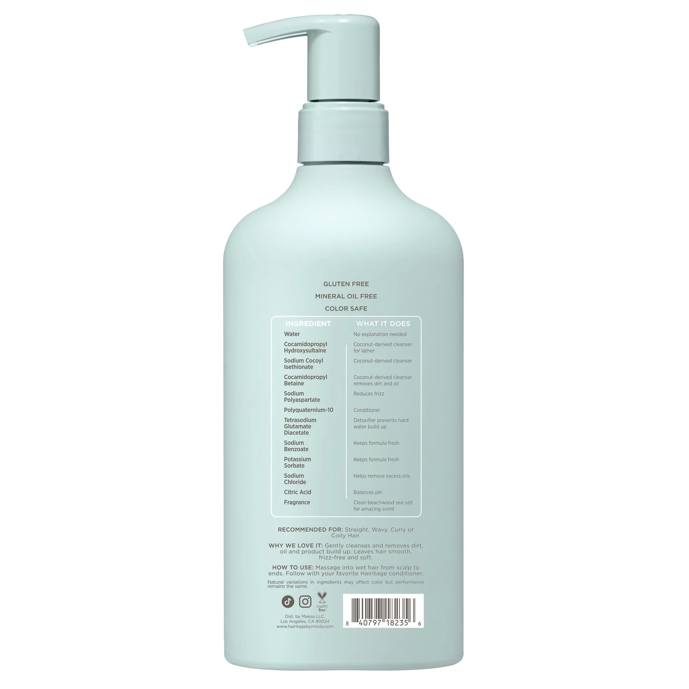 Beachwood Sea Salt Anti-Frizz Shampoo - Image 5