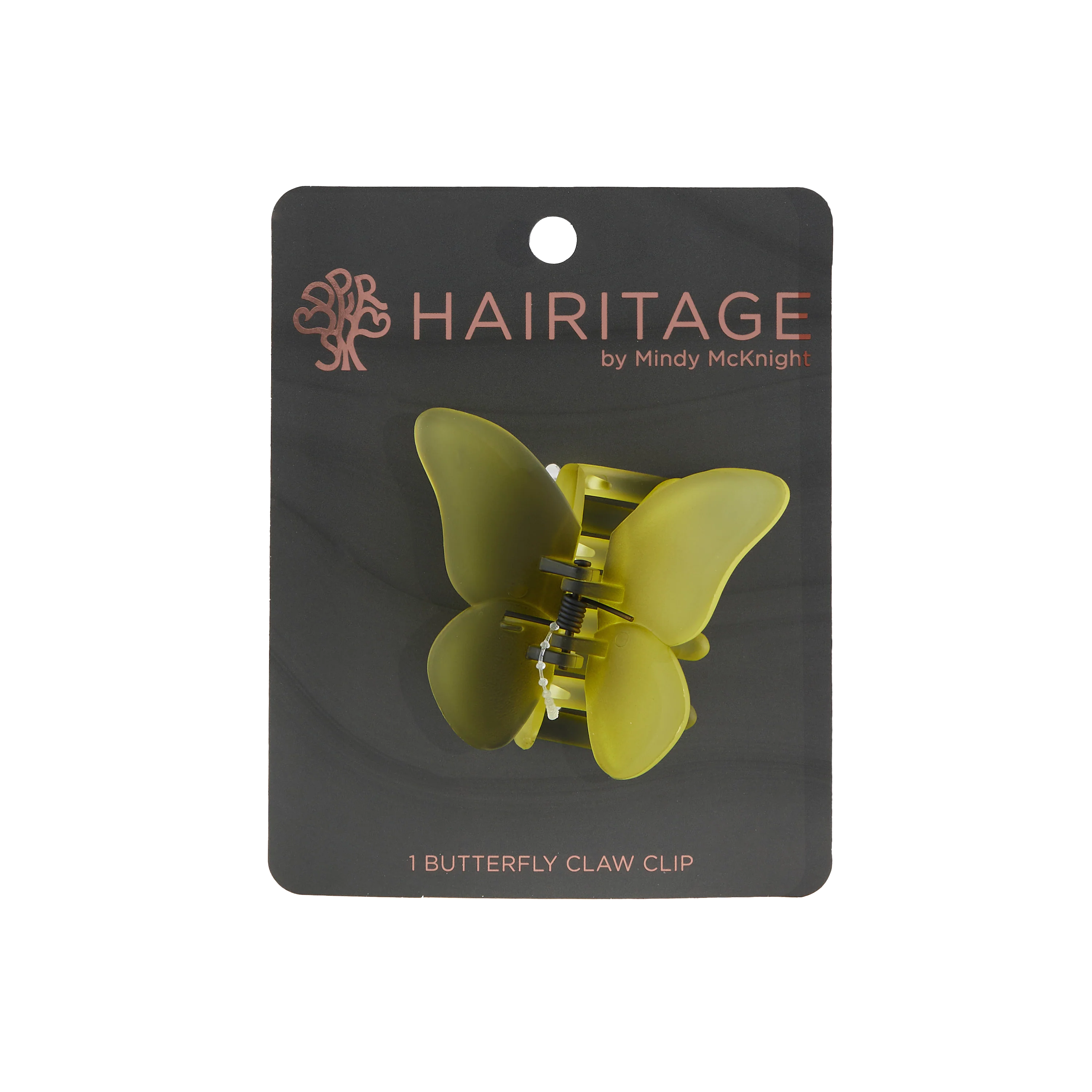 Butterfly Claw Clip - Green Ombre - Image 2