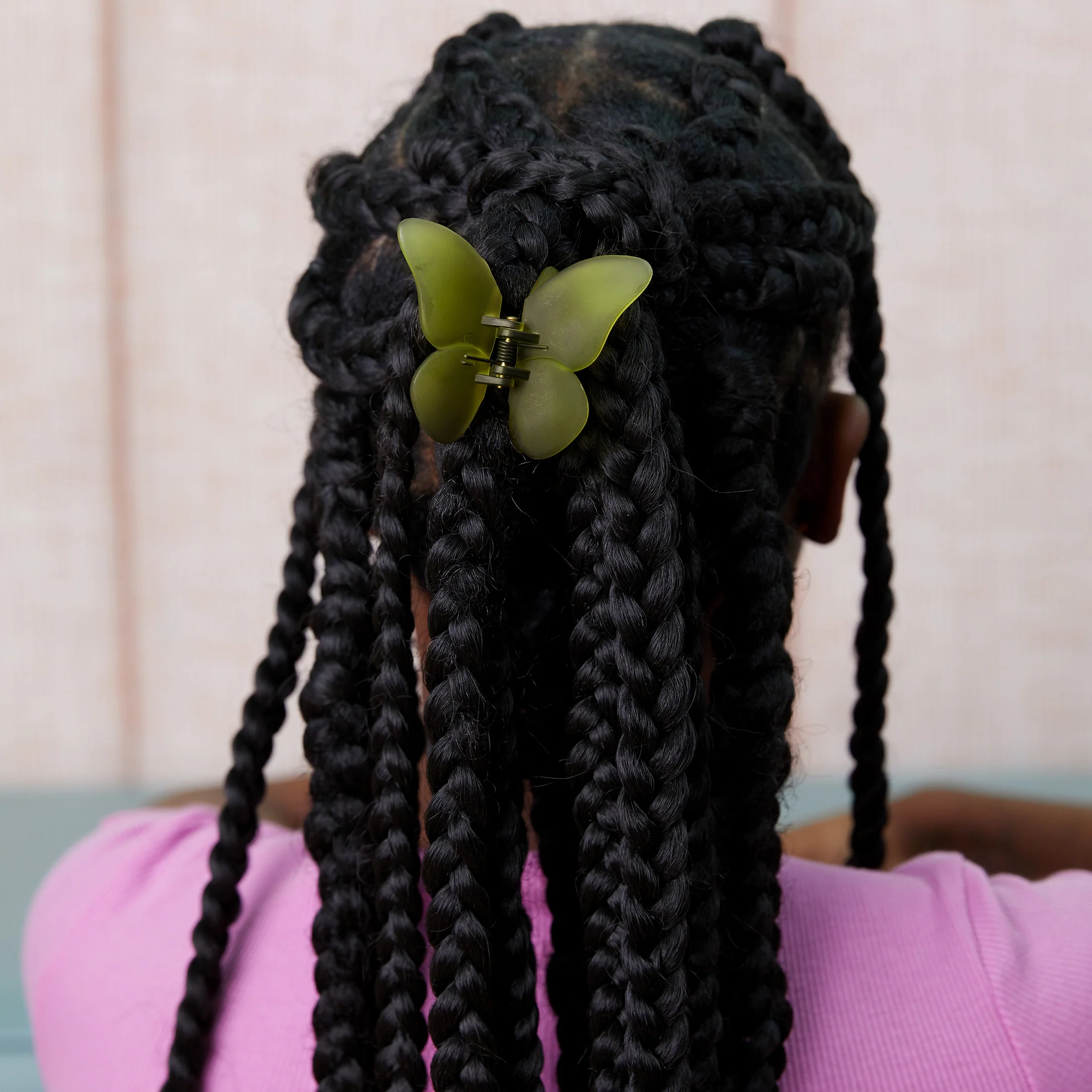 Butterfly Claw Clip - Green Ombre - Image 7