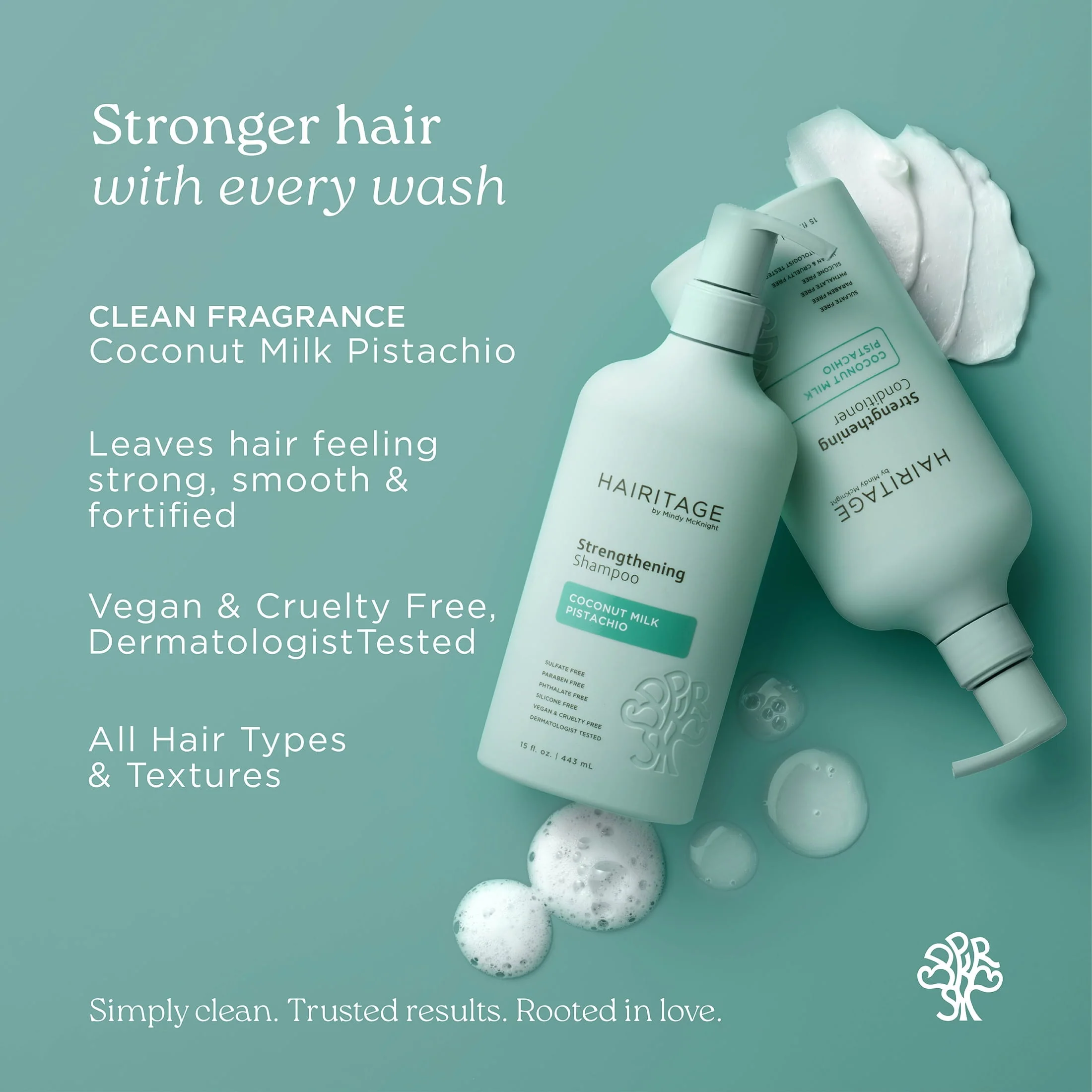 Coconut Milk Pistachio Strengthening Shampoo - Image 3