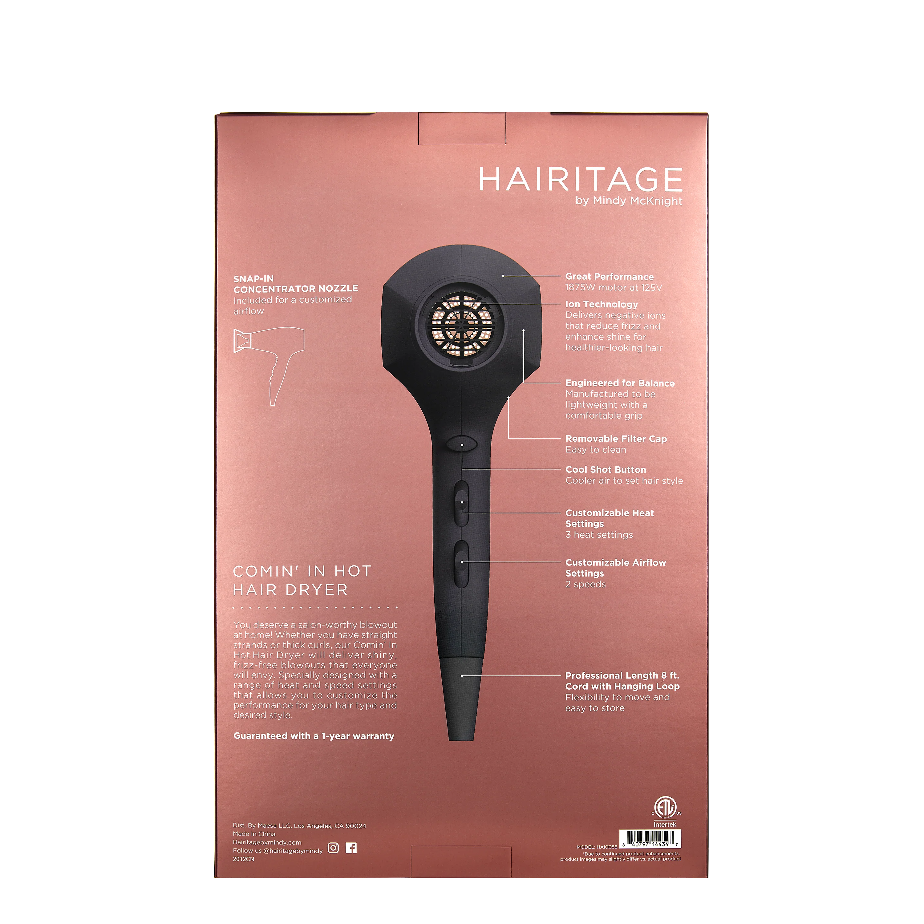 Comin' In Hot Hair Dryer - Image 7