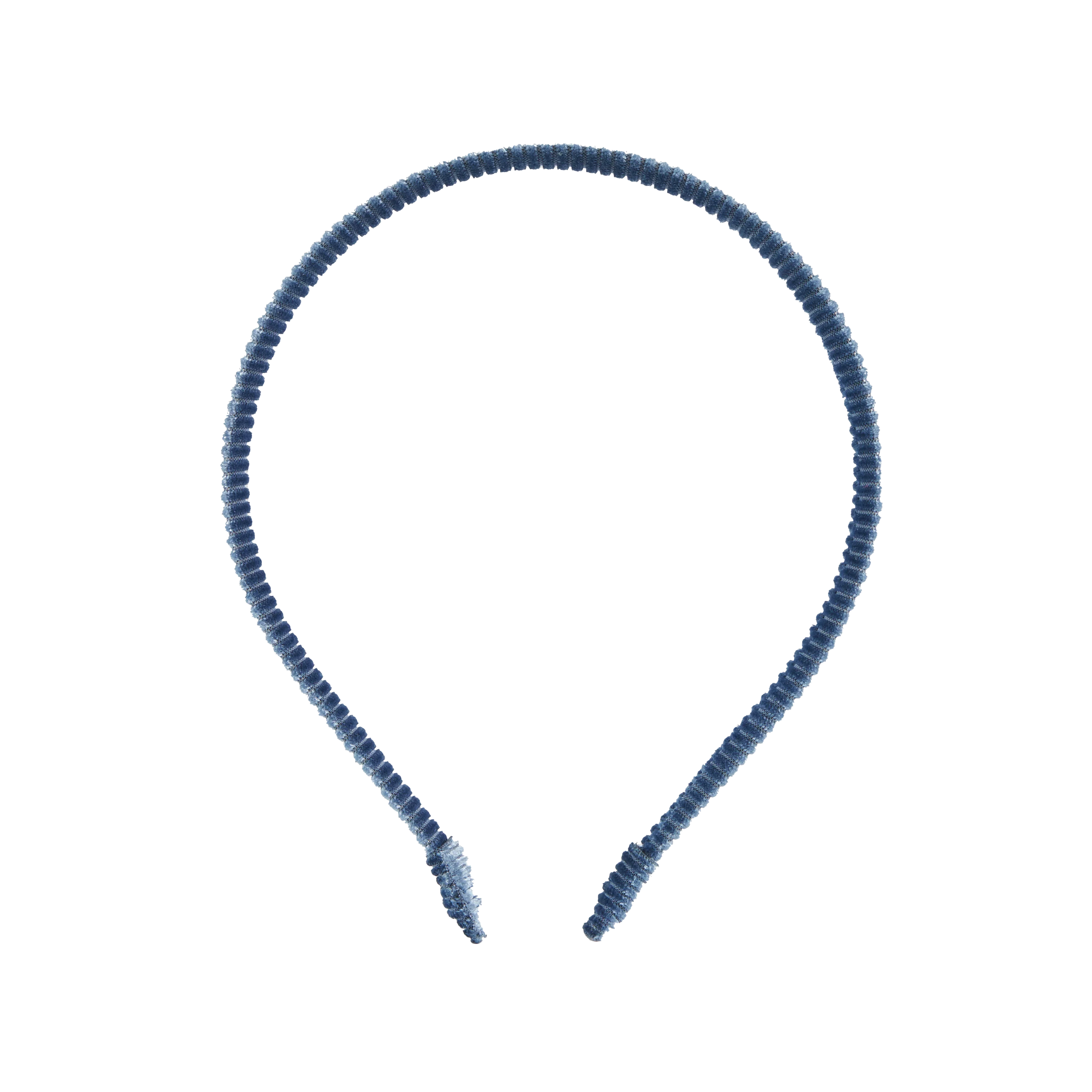 Corduroy Headband set - 2 pack Pink & Blue - Image 4