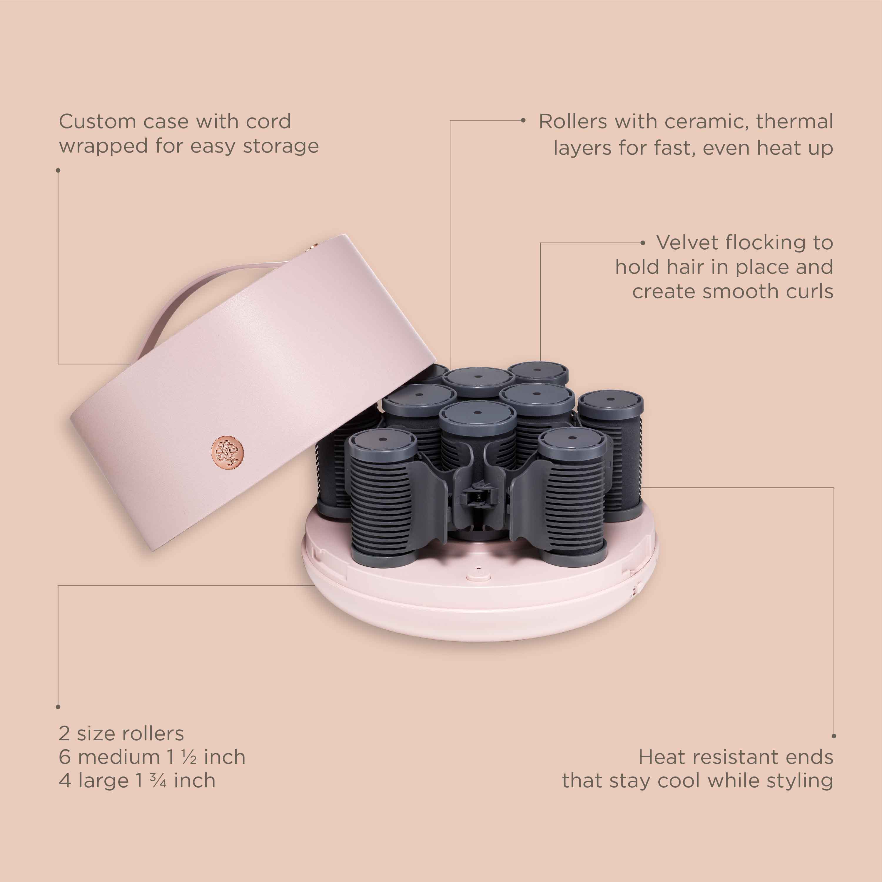 Let's Roll Ceramic Thermal Hot Rollers - Image 5