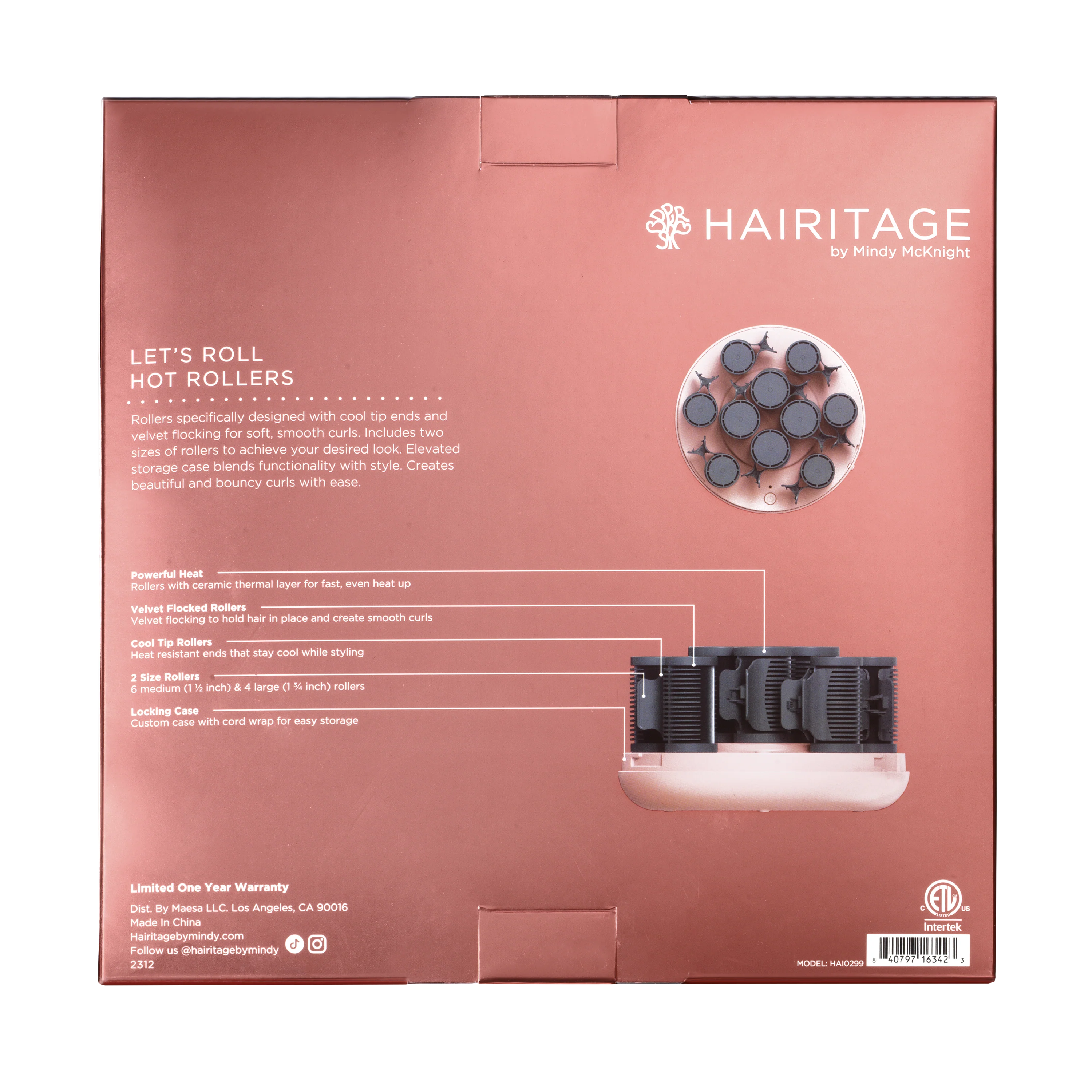 Let's Roll Ceramic Thermal Hot Rollers - Image 9