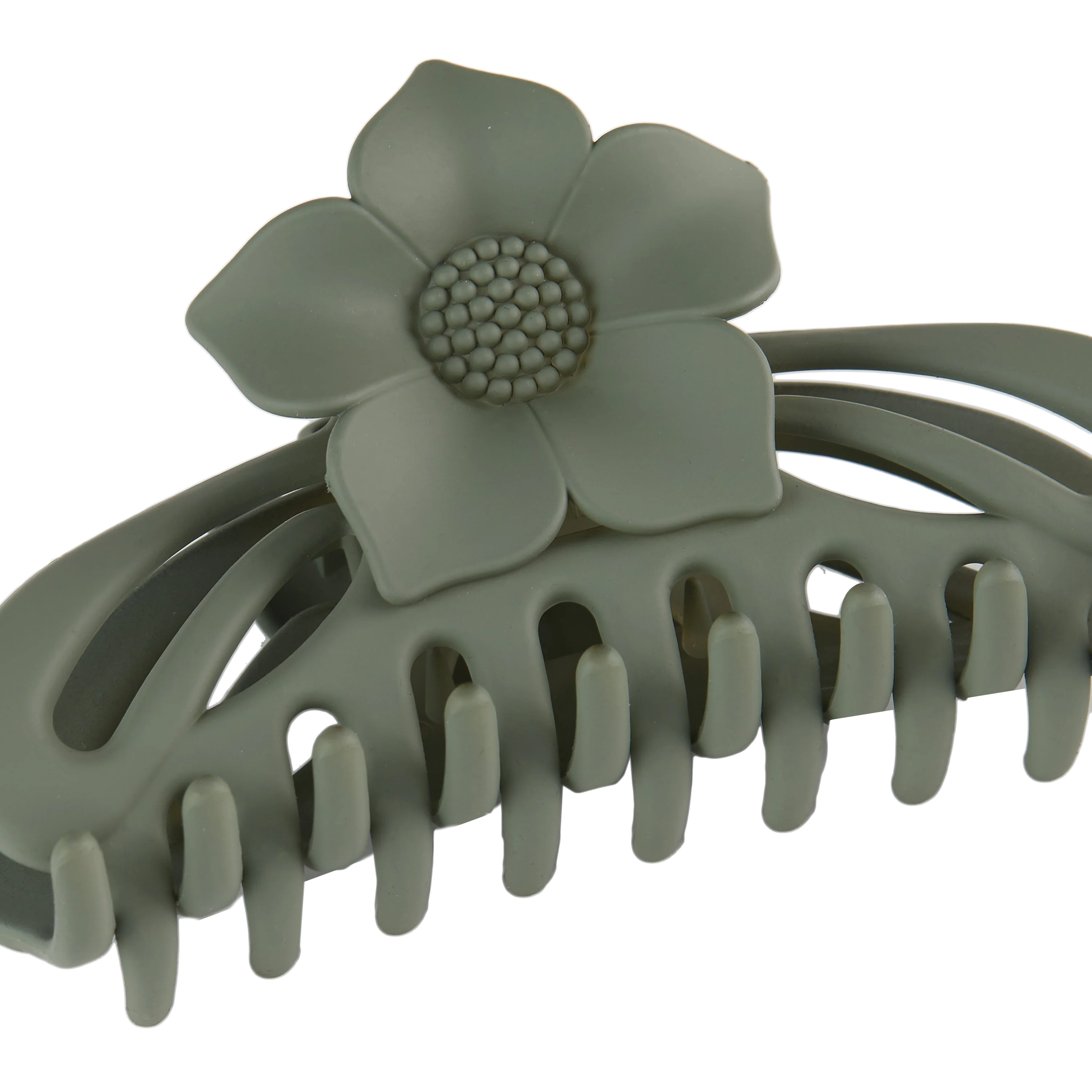 Magnolia Claw Clip - Green - Image 3