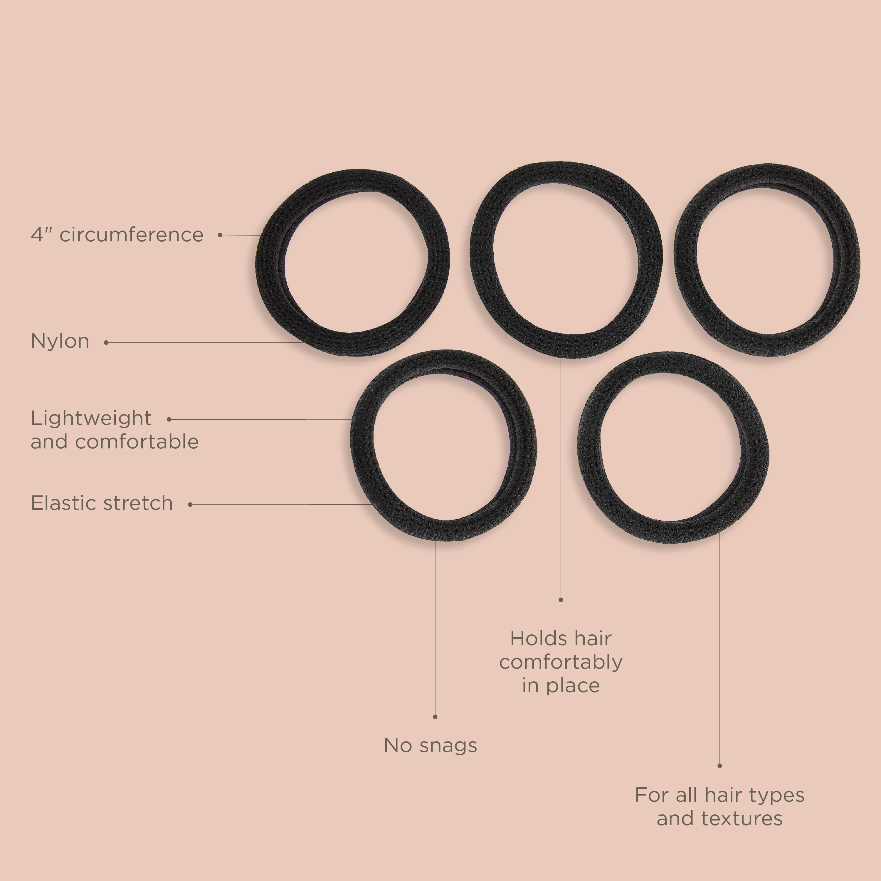 Microfiber Hair Ties - Image 5