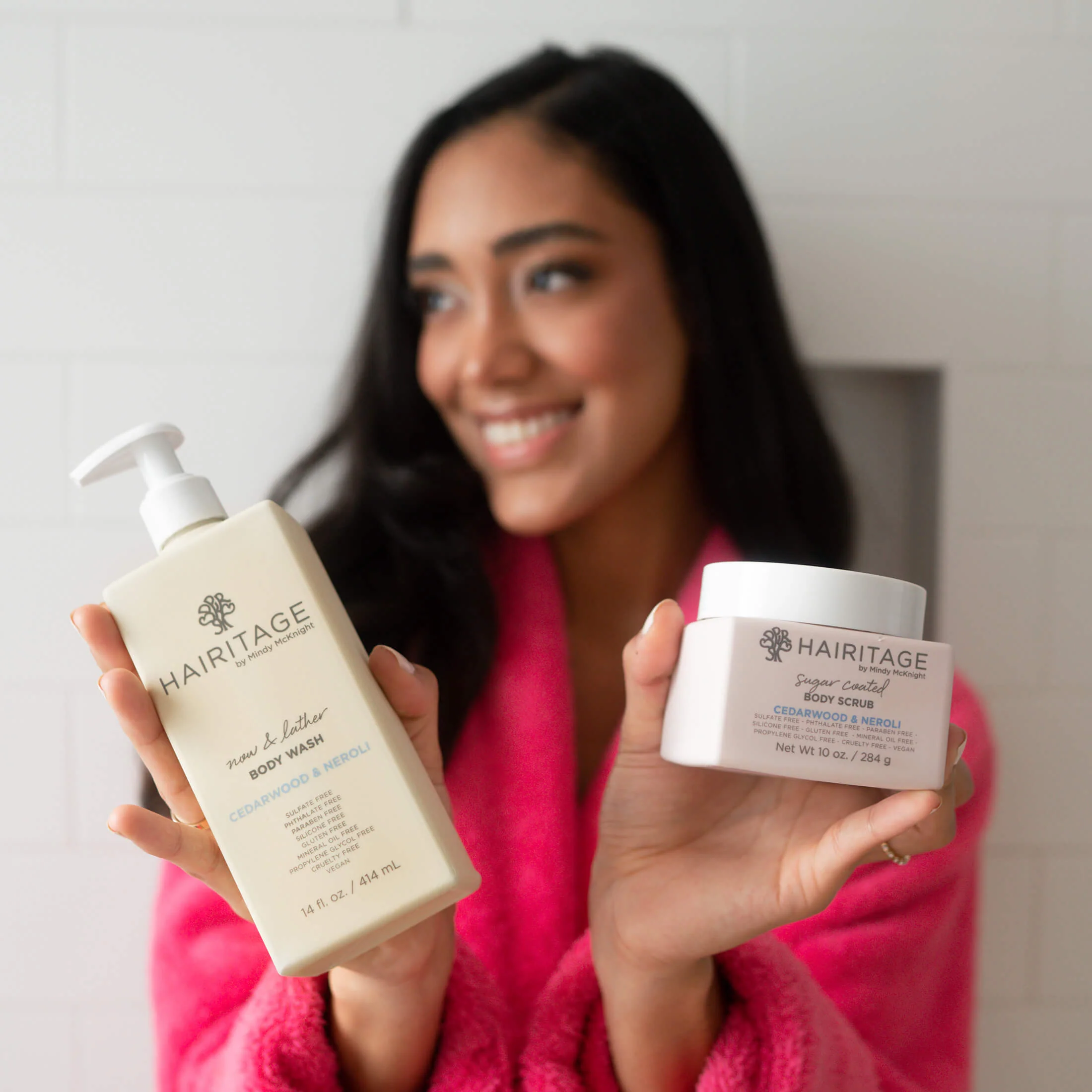 Now & Lather Body Wash, Cedarwood & Neroli - Image 6