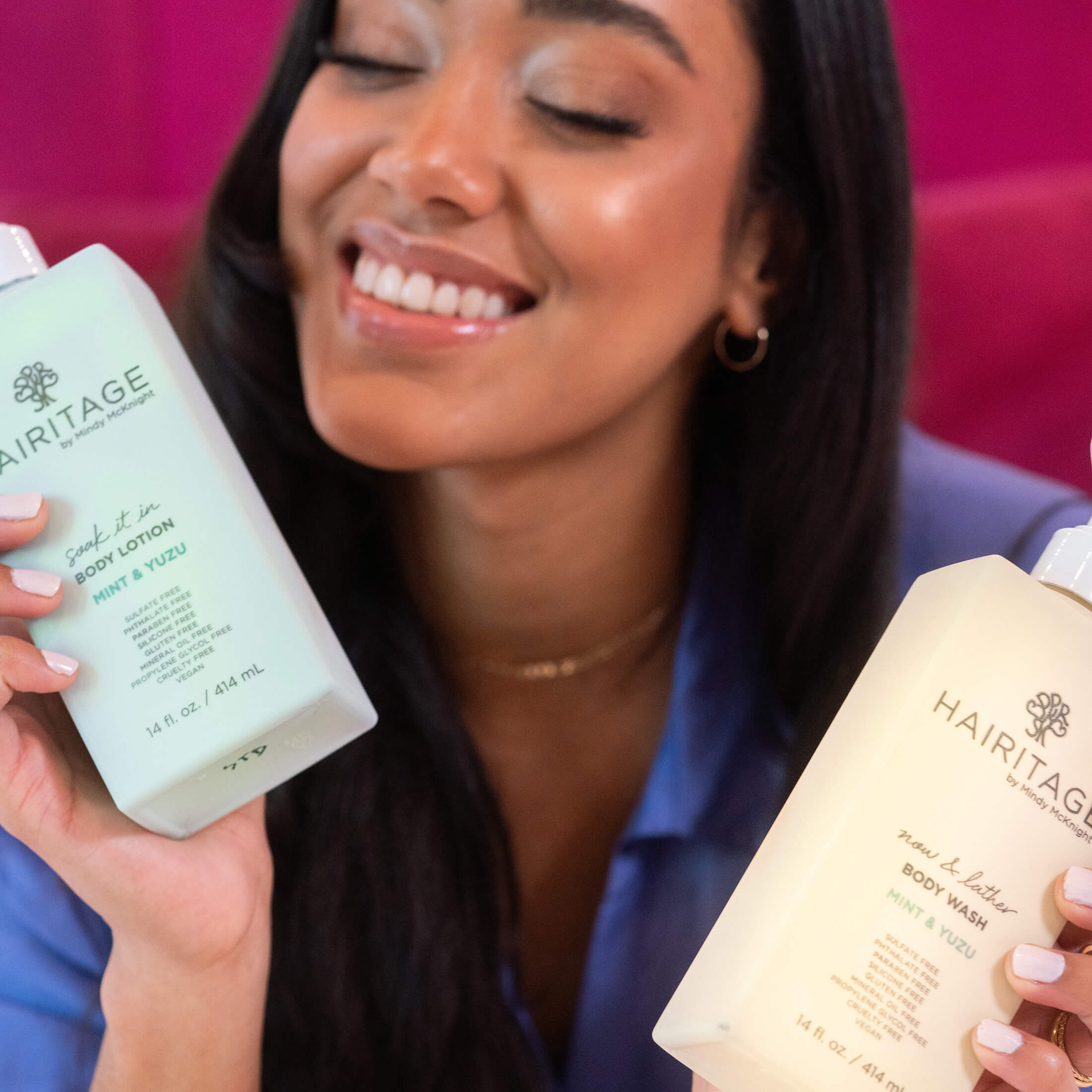 Now & Lather Body Wash, Mint & Yuzu - Image 6