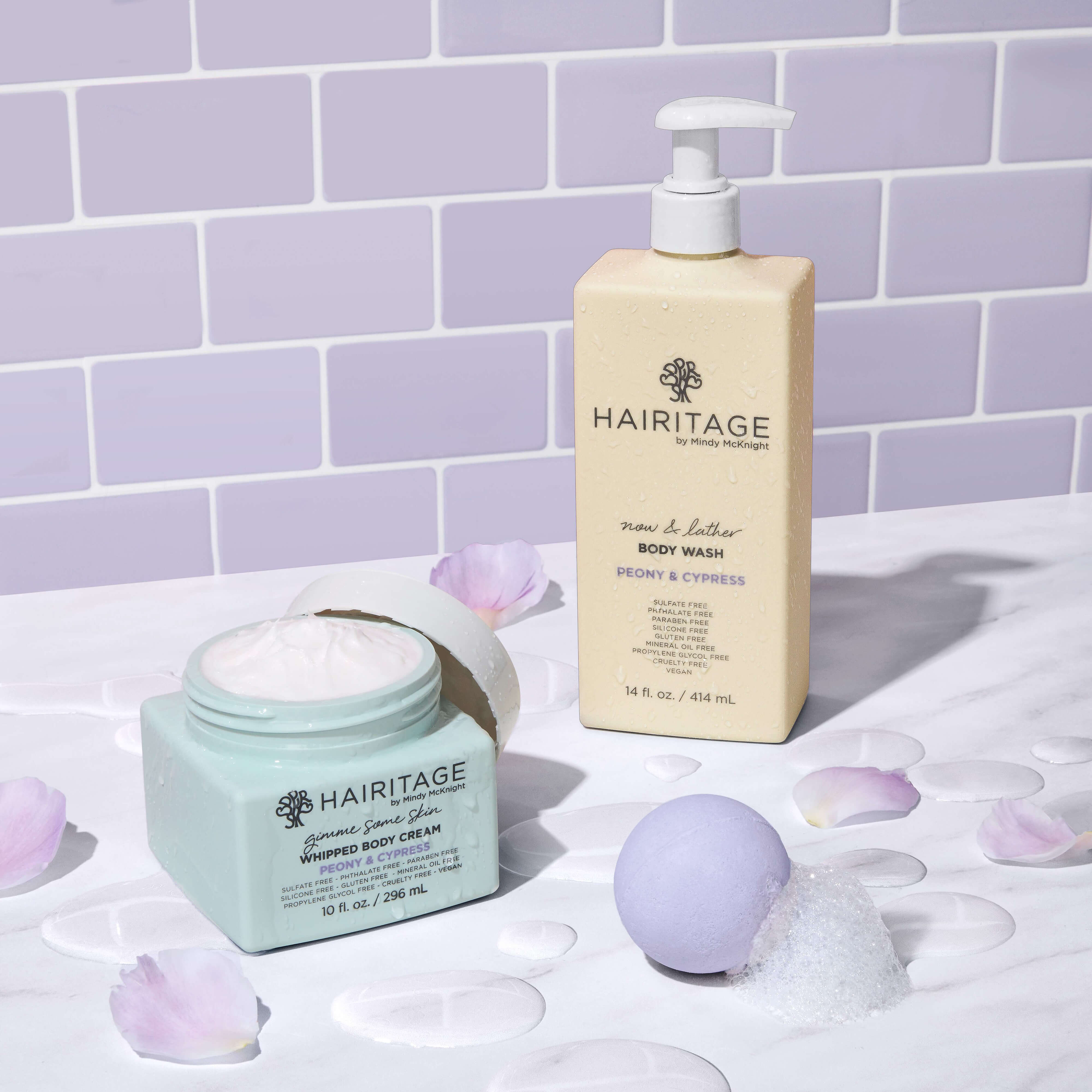 Now & Lather Body Wash, Peony & Cypress - Image 8