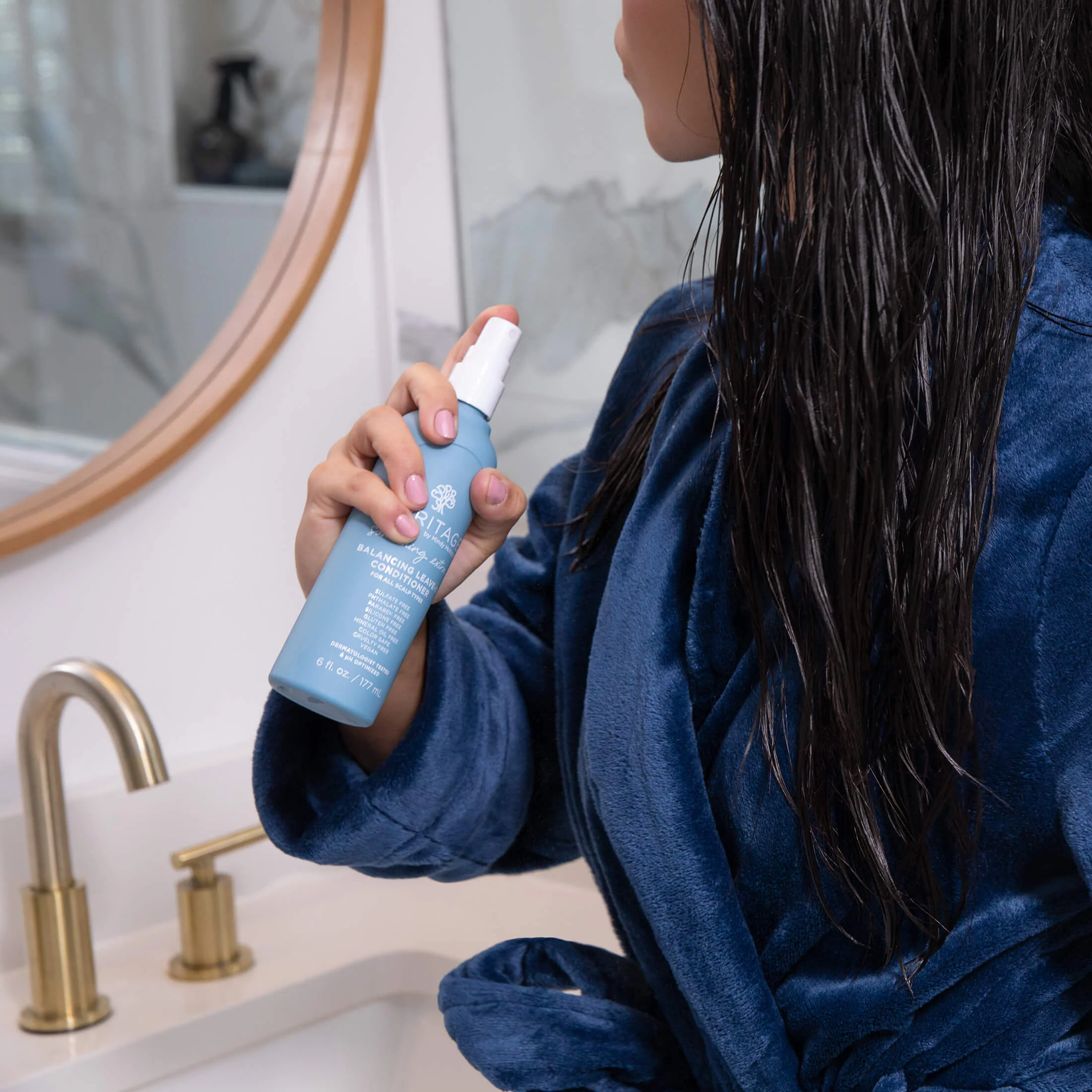 Something Extra Balancing Leave-in Conditioner, 6 fl oz - Image 6