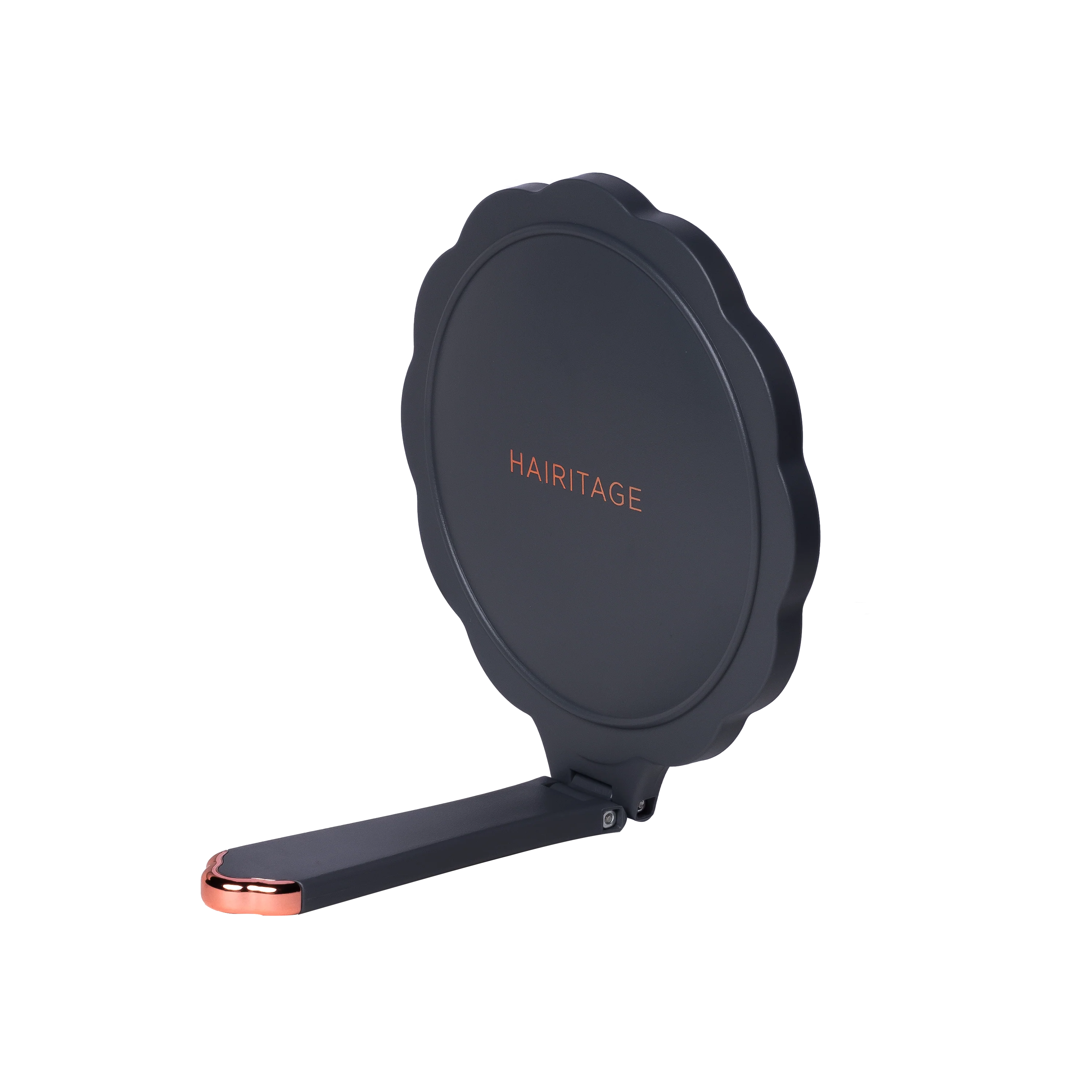 Strike a Pose Folding Hand Held Mirror with Adjustable Handle - Image 3
