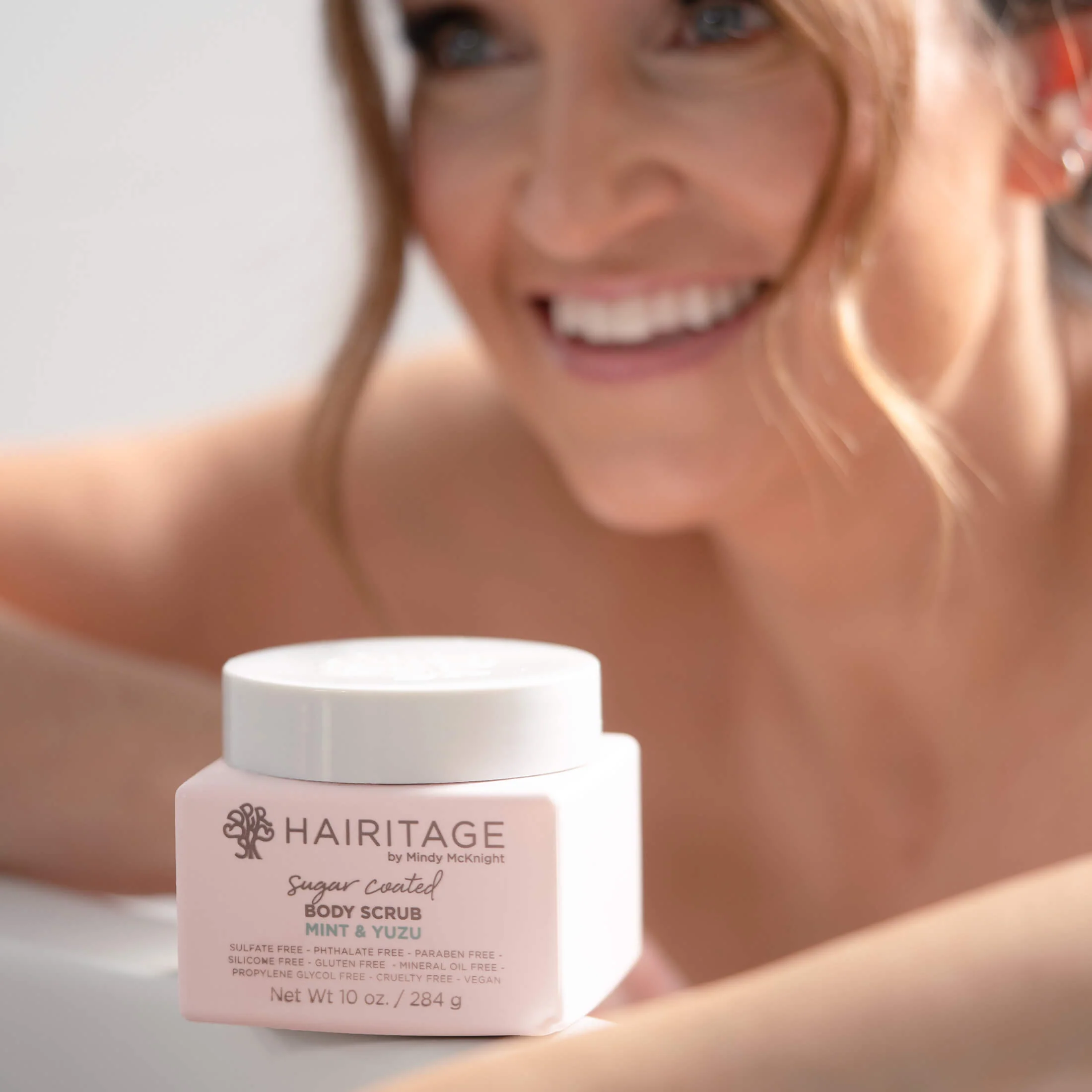 Sugar Coated Body Scrub, Mint & Yuzu - Image 5