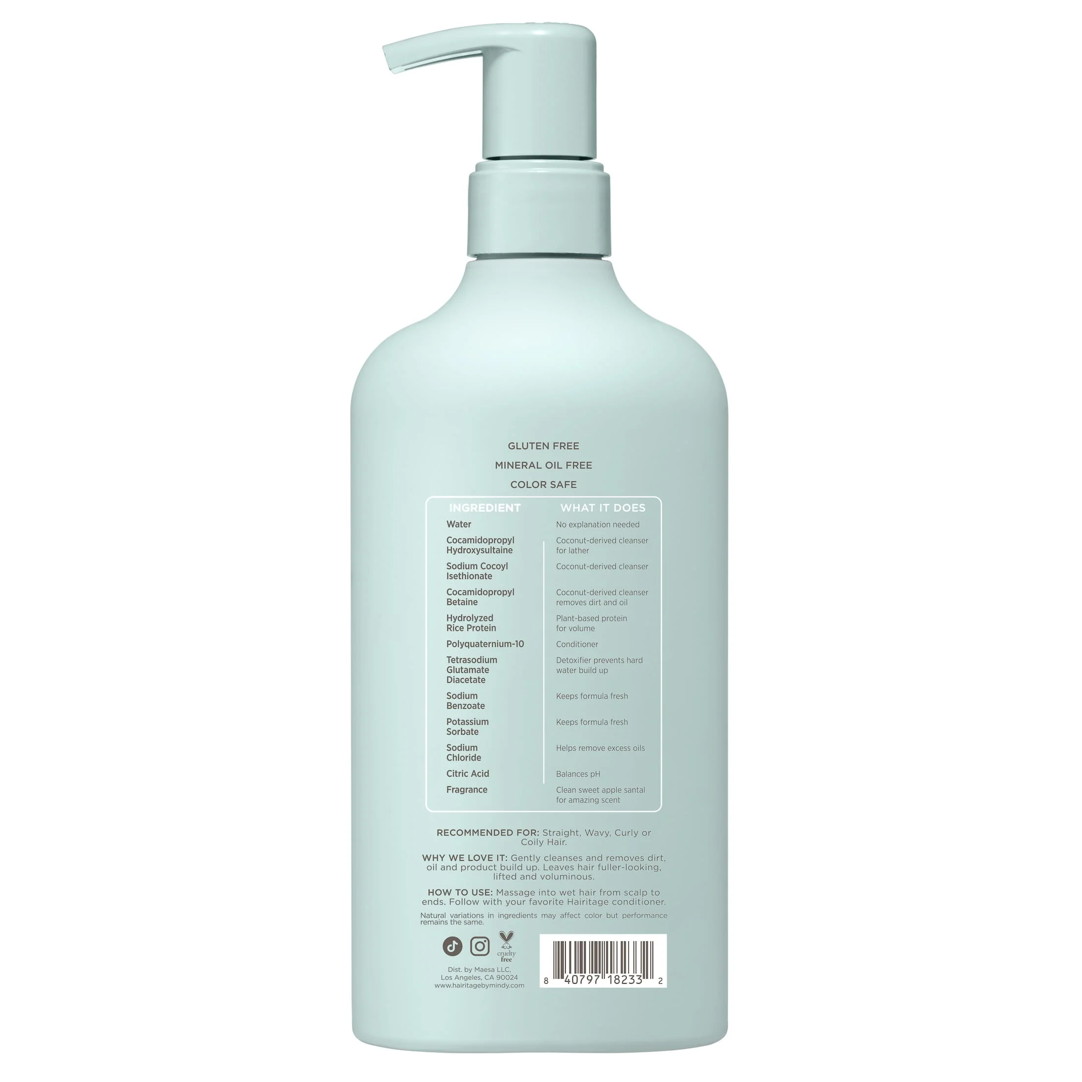 Sweet Apple Santal Volumizing Shampoo - Image 5