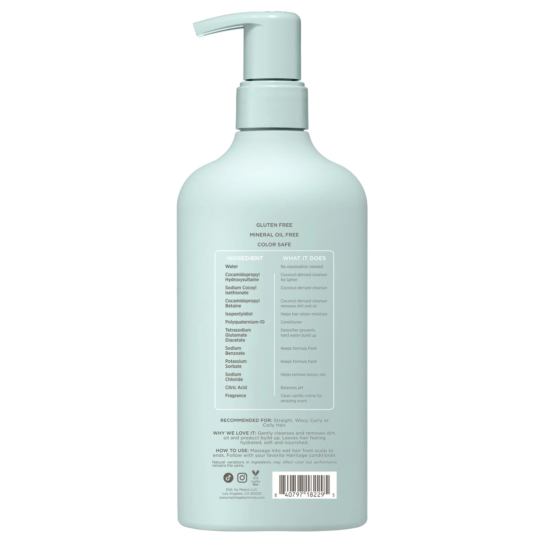 Whipped Vanilla Crème Moisturizing Shampoo - Image 5
